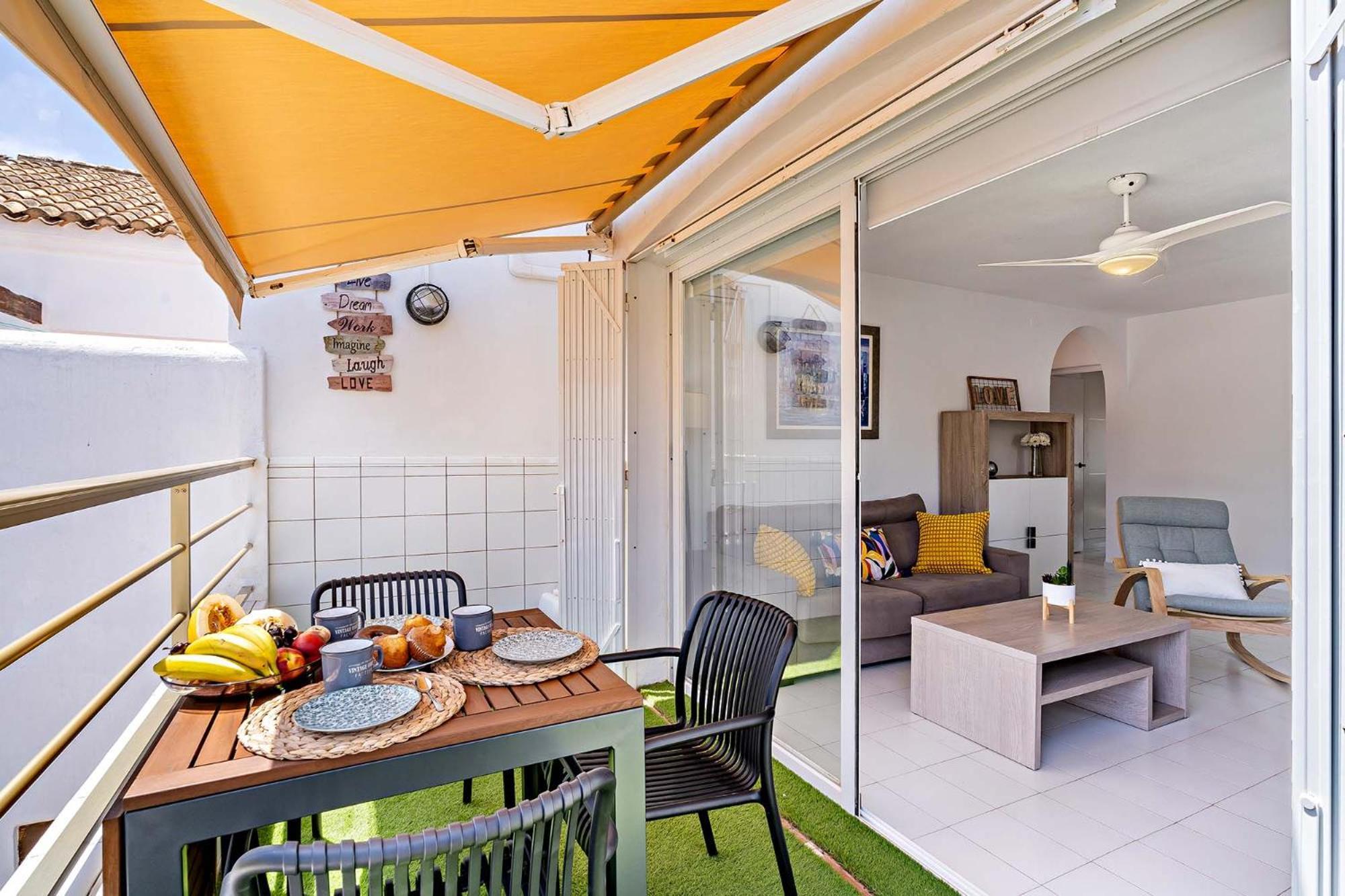 Ferienwohnung Capri - Pueblo Italia Roquetas de Mar Exterior foto