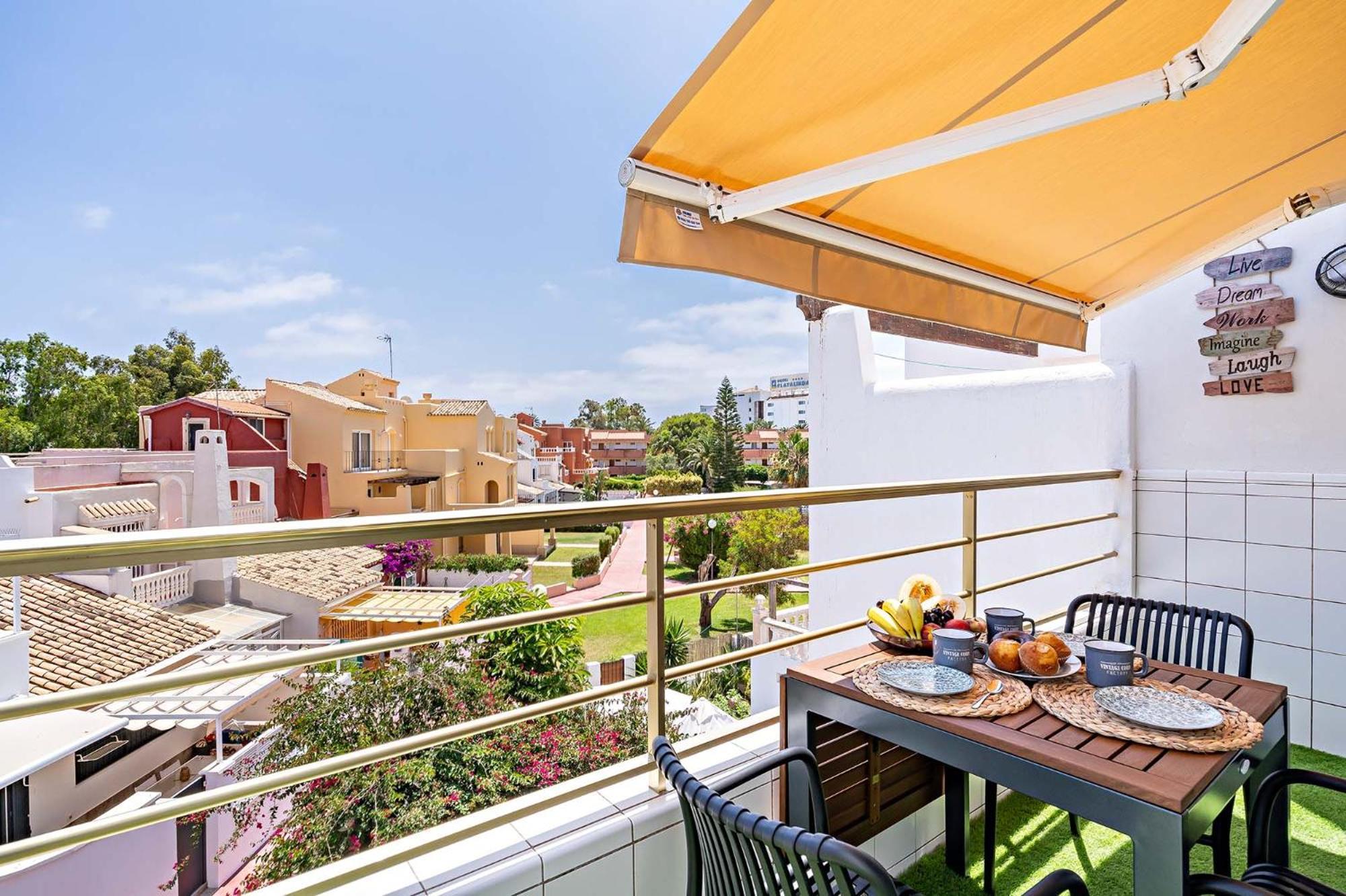 Ferienwohnung Capri - Pueblo Italia Roquetas de Mar Exterior foto